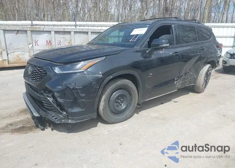 2023 Toyota Highlander Xse из США, поврежденный, VIN 5TDKDRBH8PS510656